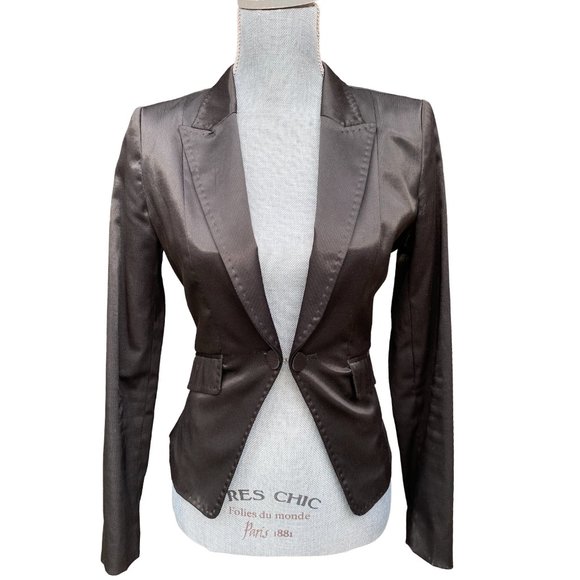 Black Tuxedo Blazer - Picture 1 of 6